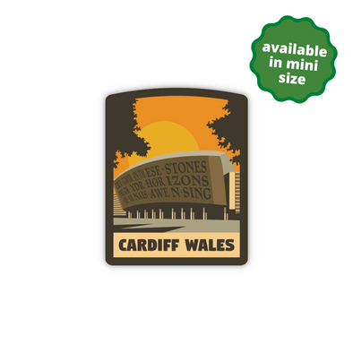 Cardiff Wales Sticker