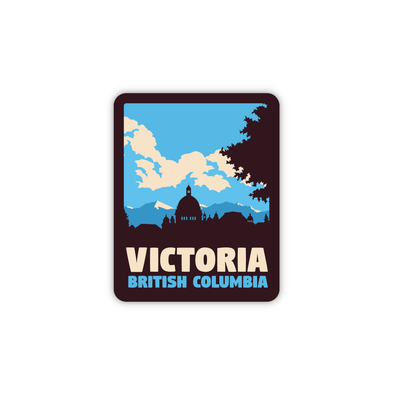 Victoria British Columbia Sticker