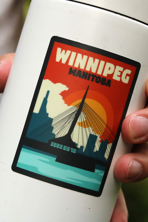 Winnipeg Manitoba Sticker