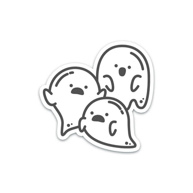 Group of Ghosts Sticker - Soshl Tags