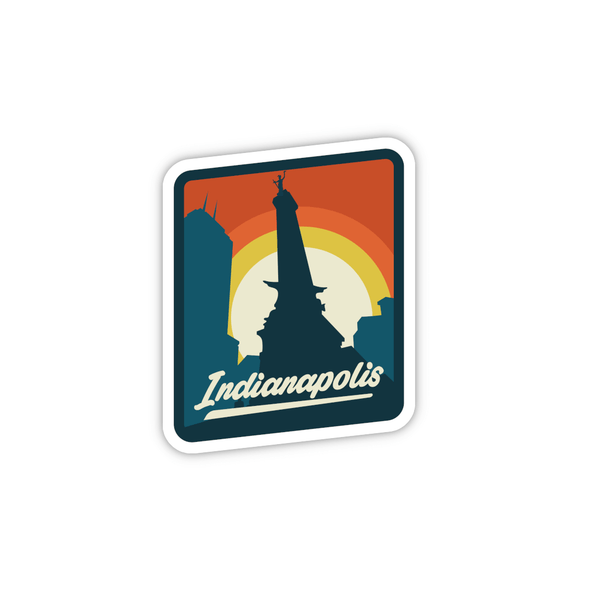 Indianapolis Indiana Sticker