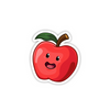 Mini Red Apple Sticker