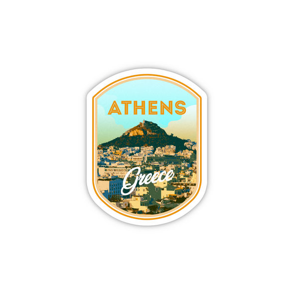 athens greece sticker