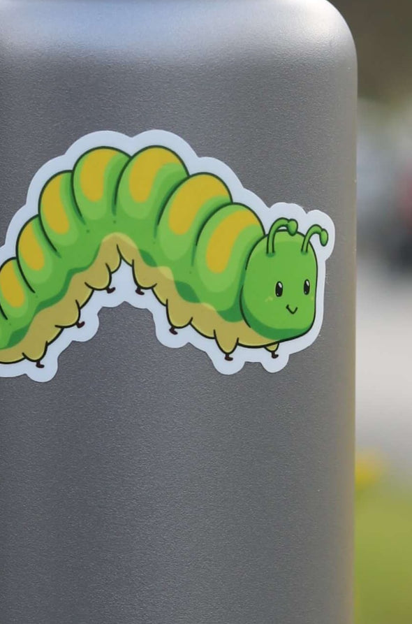 Caterpillar Sticker