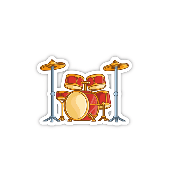Drum Kit Sticker