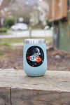 Holographic Astronaut & Rocket Sticker