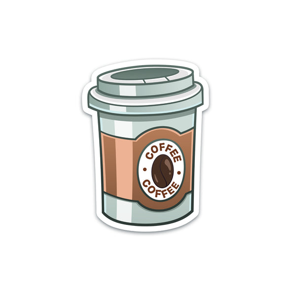 Hot Coffee Sticker