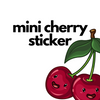 Mini Cherry Sticker