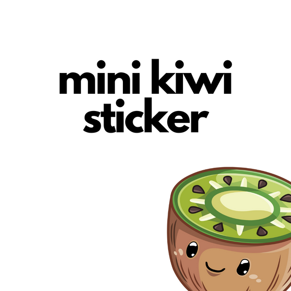 Mini Kiwi Sticker