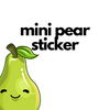 Mini Pear Sticker