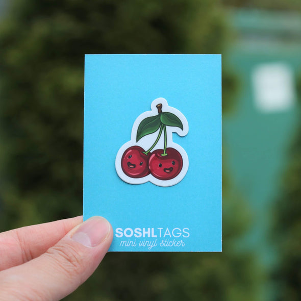 Mini Cherry Sticker