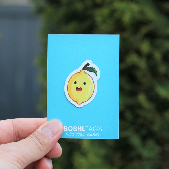 Mini Lemon Sticker