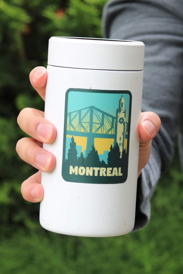 Montreal Quebec Sticker