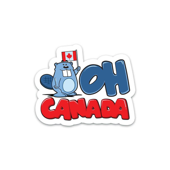 Oh Canada Sticker - Soshl Tags