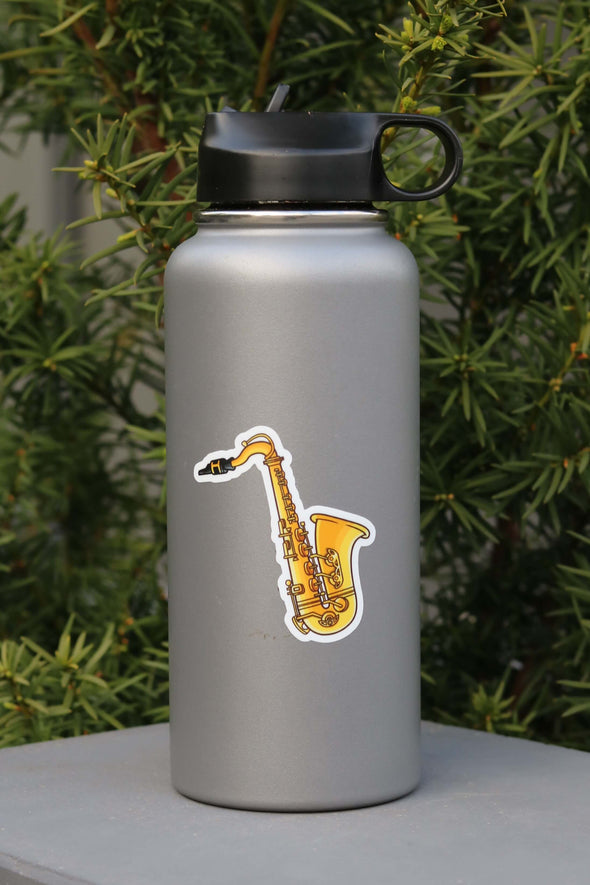 Saxophone Sticker