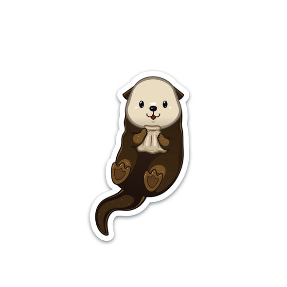 Sea Otter Sticker